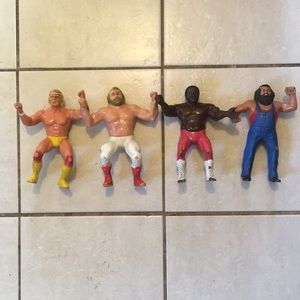 VINTAGE FIGURINE WRESTLING BUNDLE